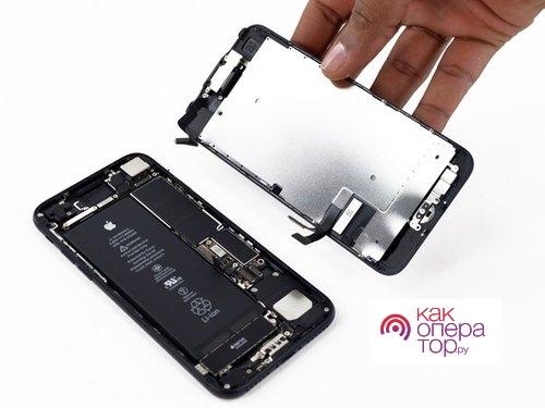 Как заменить дисплей на iPhone 7? - фото 38