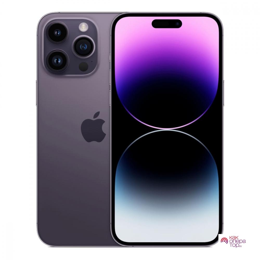 Купить Apple iPhone 14 Pro Max 128Gb Deep Purple, темно-фиолетовый в Самаре за 116380 ₽, цены, характеристики, отзывы на Айфон